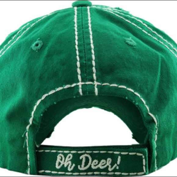 OH DEER WASHED VINTAGE BALLCAP - Picture 4 of 11